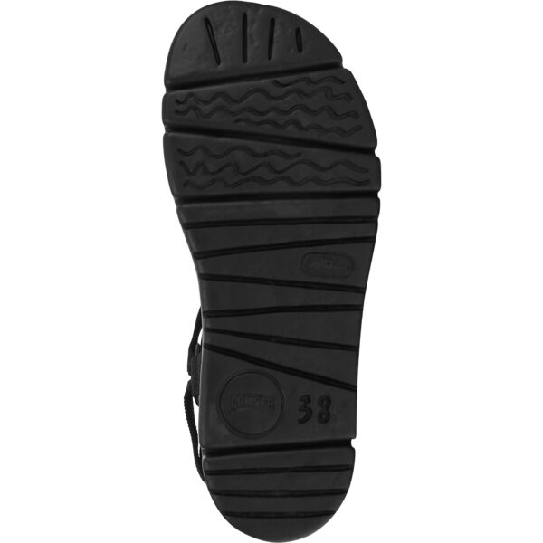 Camper Oruga Up K200851-004 Black Sandals for Women