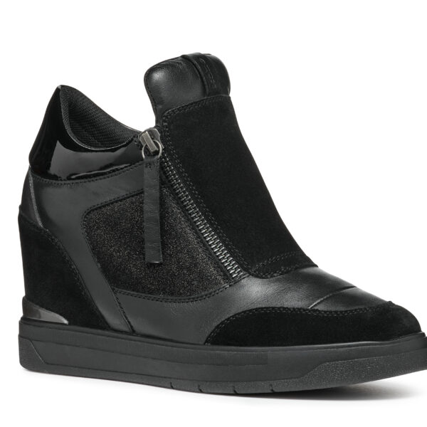 Geox Mauricia D35PRA 085TC C9999 Μαύρα Γυναικεία Sneakers