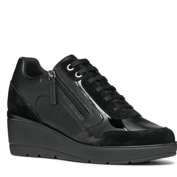 Geox Ilde D36RAC 05422 C9999 Μαύρα Γυναικεία Sneakers